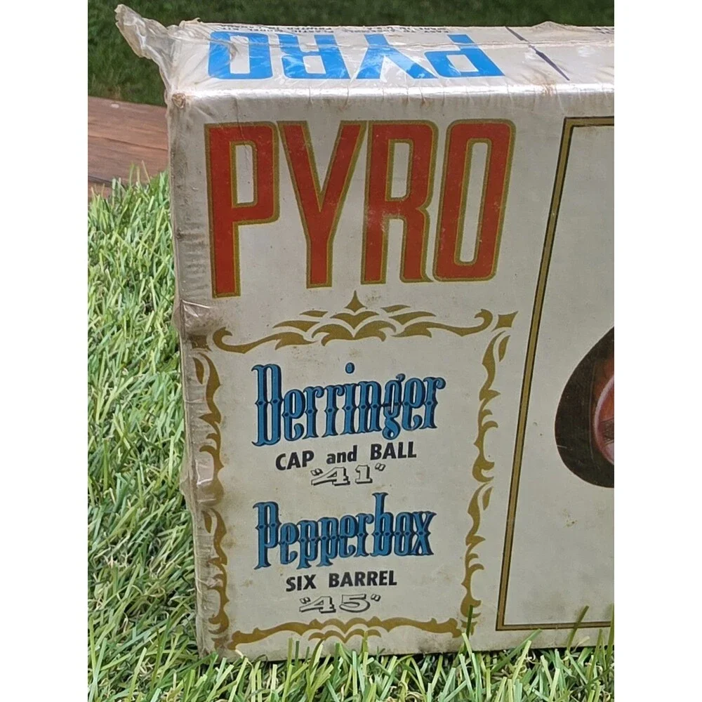 Vtg Pyro Rare New Sealed Derringer + Pepperbox Full Size Models Kit #G 224-200
